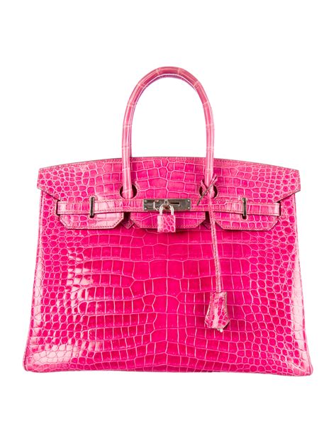 bolsa hermes crocodilo|hermes croc birkin bag.